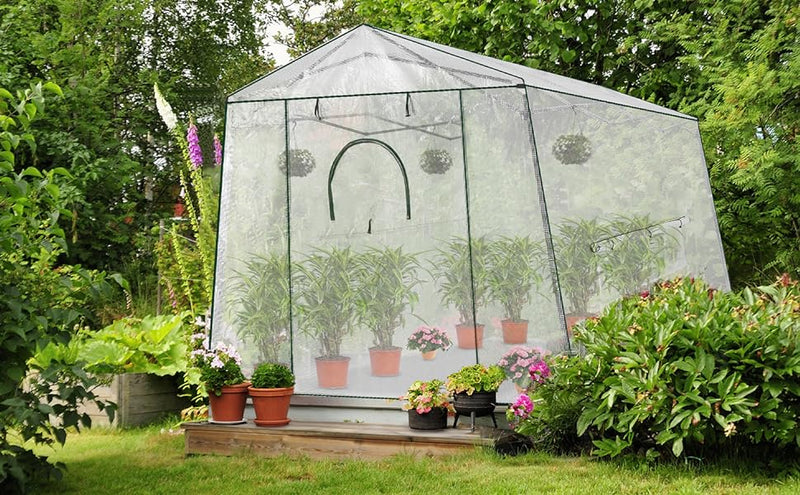 Zippered Roll-Up Door