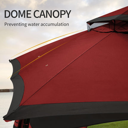 Gardenbee Outdoor Patio Gazebo 10'x20'