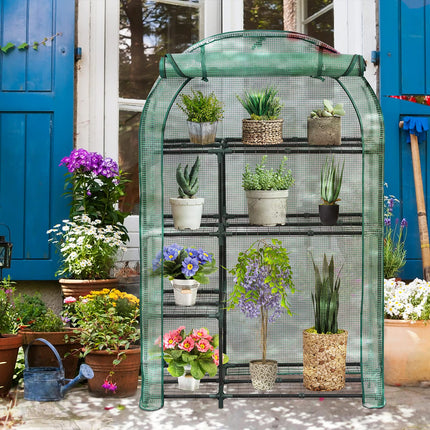 Mini Greenhouse 62" x 39" x 17" for Indoor Outdoor