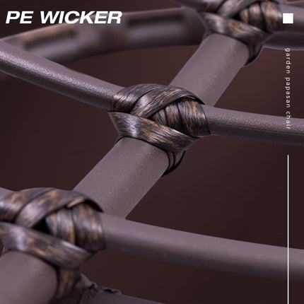 Gardenbee Papasan Chair with Cushion