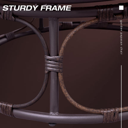 Gardenbee Papasan Chair with Cushion